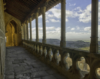 Imagen del mirador de Ujué